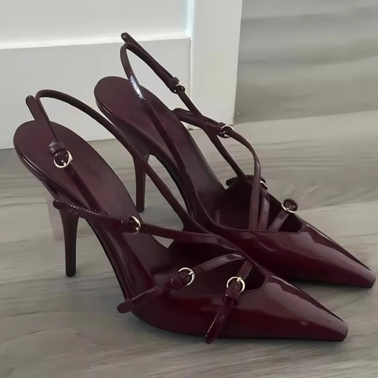 Burgunda Heels